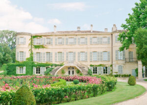 Local de recepção do Château Estoublon Provence
